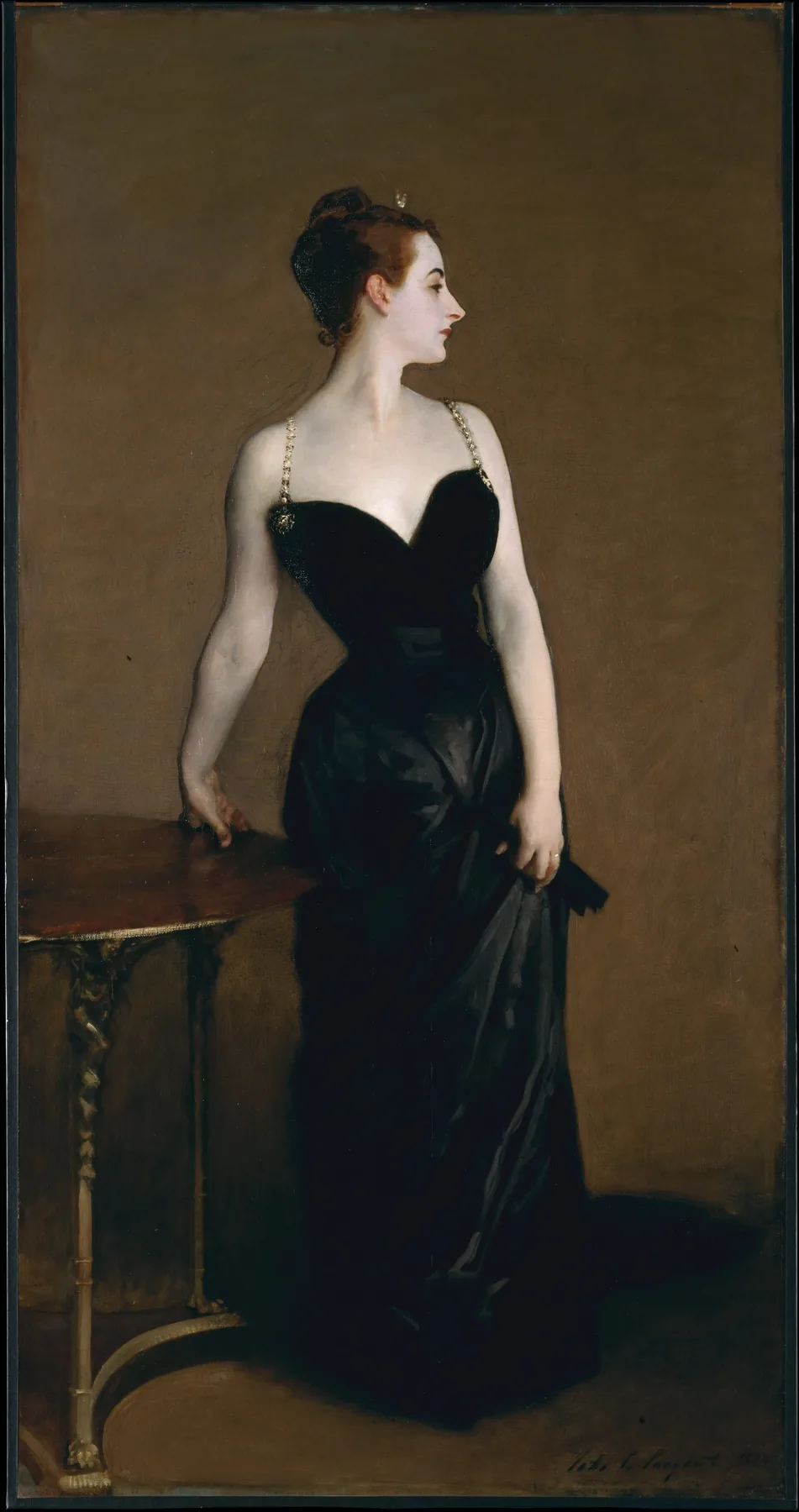 Madame X (Portrait of Madame Pierre Gautreau) by John Singer Sargent