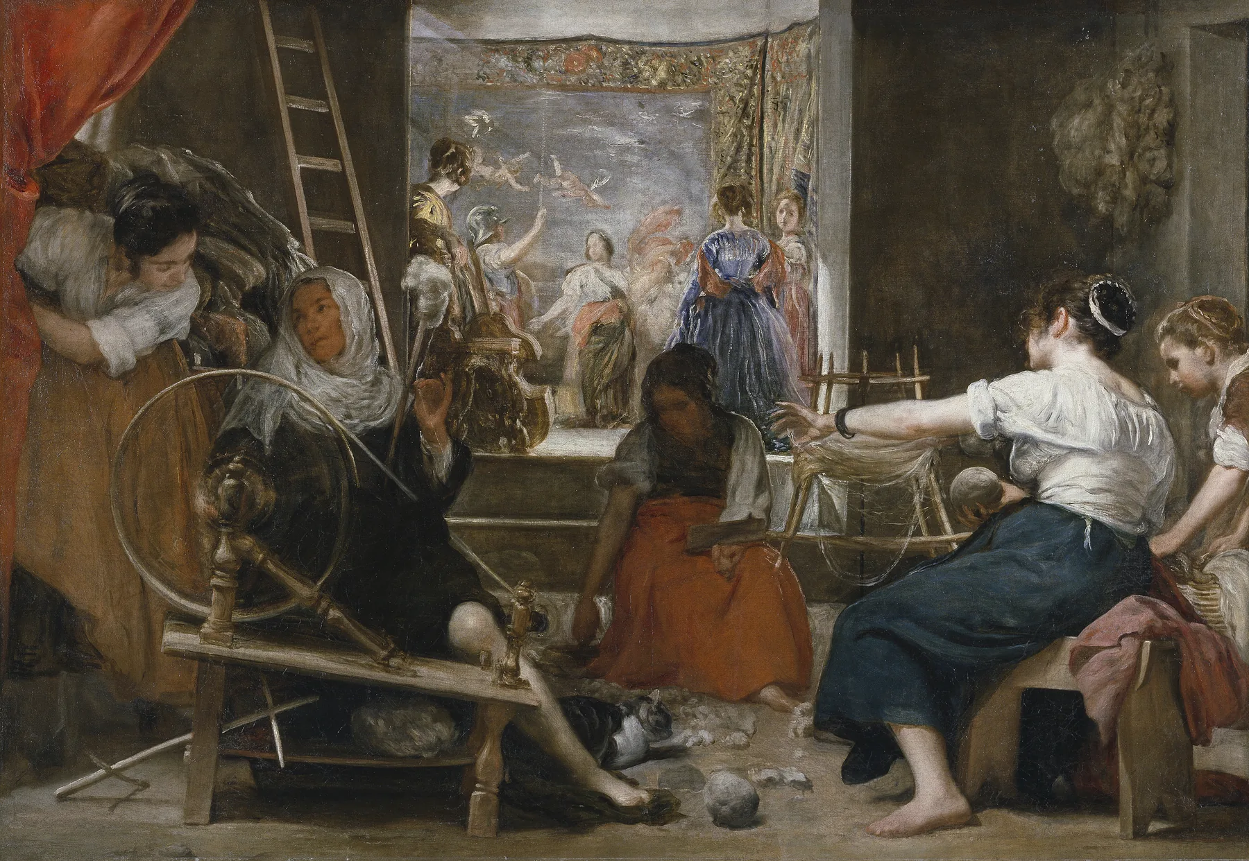 The Spinners by Diego Velázquez