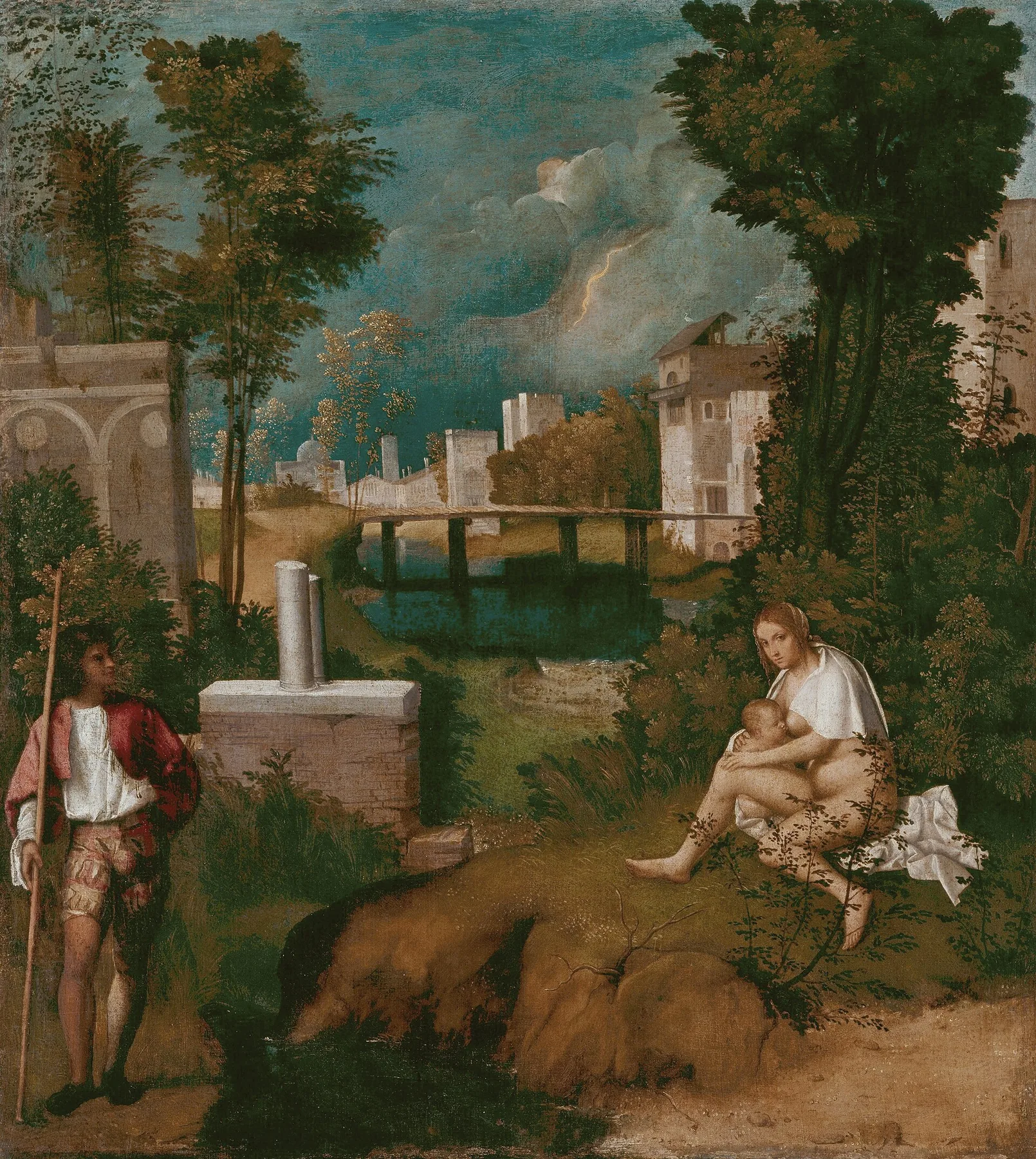 The Tempest by Giorgione